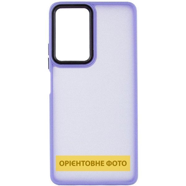 Чохол TPU+PC Lyon Frosted для Infinix Smart 10 Purple 401832 фото