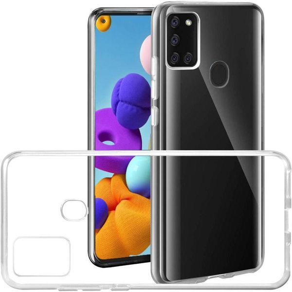 Чохол-накладка Samsung A217 (A21s-2020) Silicon Case WS Transparent 169432 фото