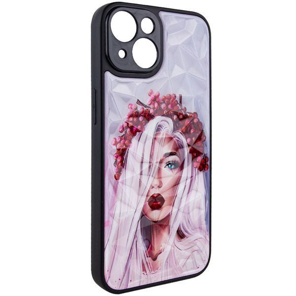 TPU+PC чохол Prisma Ladies для Apple iPhone 14 (6.1") Ukrainian Girl 262534 фото