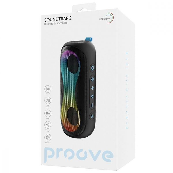 Портативна Акустика Proove SoundTrap 2 30W (PDST230010001) Black 316271 фото