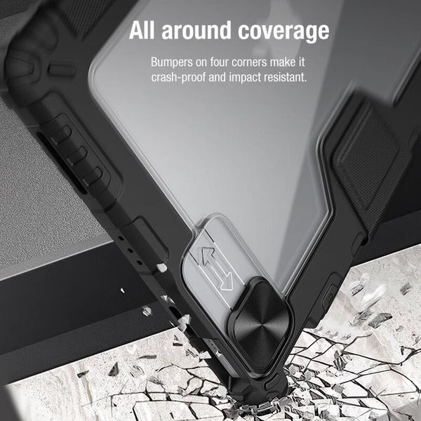 Чохол-книжка Nillkin Bumper Pro для Apple iPad Pro 11" (2020-22) / Air 10.9"(2020-22) / Air 11" 2024 Black 271468 фото