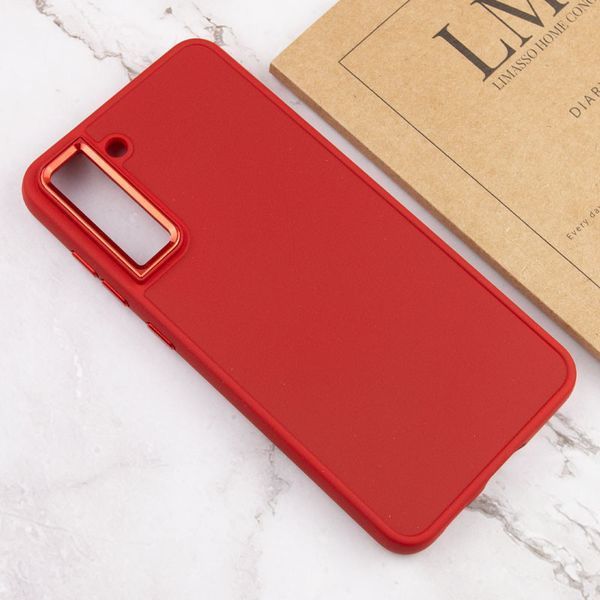 TPU чохол Bonbon Metal Style для Samsung Galaxy S24 Червоний / Red 284973 фото