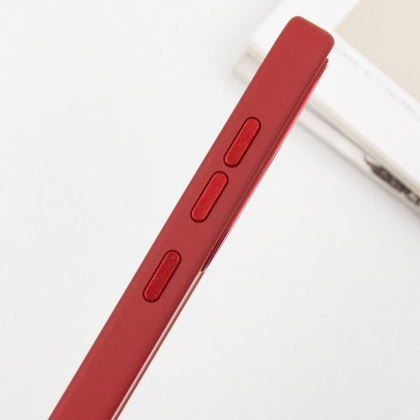 TPU чохол Bonbon Metal Style для Samsung Galaxy S24 Червоний / Red 284973 фото