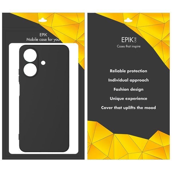 Чохол TPU Epik Black Full Camera для Realme Note 60 / 60x Чорний 377448 фото