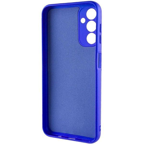 Чохол TPU GETMAN Liquid Silk Full Camera для Samsung Galaxy M34 5G Синій / Iris 397134 фото