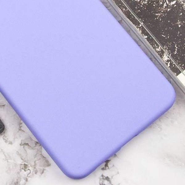 Чохол Silicone Cover Lakshmi Full Camera (AAA) для Xiaomi Redmi Note 9 / Redmi 10X Бузковий / Dasheen 283039 фото