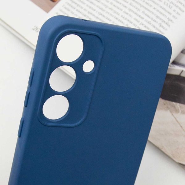 Чохол Silicone Cover Lakshmi Full Camera (A) для Samsung Galaxy M14 5G Синій / Navy Blue 276015 фото