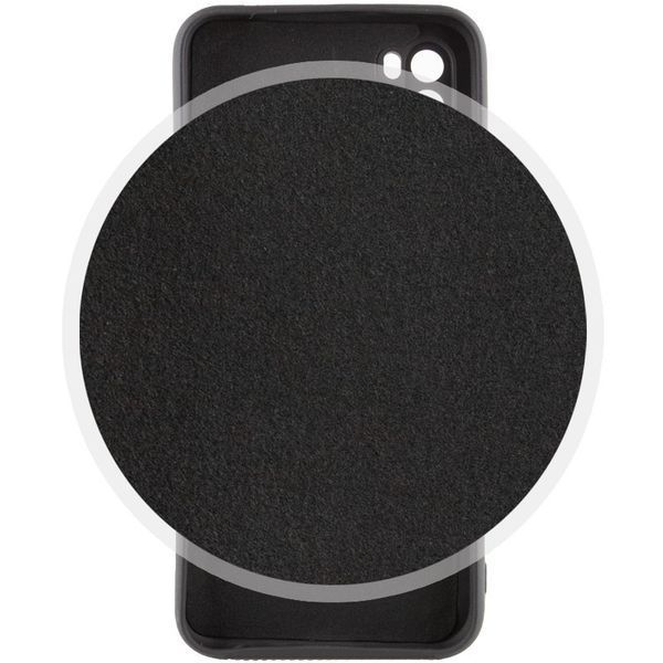 Чохол TPU GETMAN Liquid Silk Full Camera для Xiaomi Redmi Note 8T Чорний / Black 323828 фото