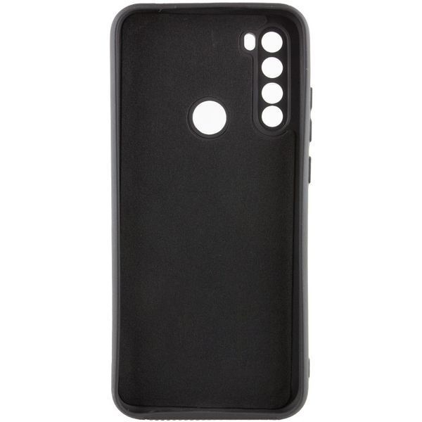 Чохол TPU GETMAN Liquid Silk Full Camera для Xiaomi Redmi Note 8T Чорний / Black 323828 фото