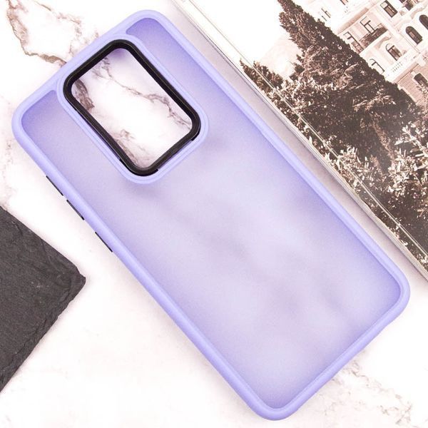 Чохол TPU+PC Lyon Frosted для Xiaomi Redmi Note 9 / Redmi 10X Purple 273512 фото