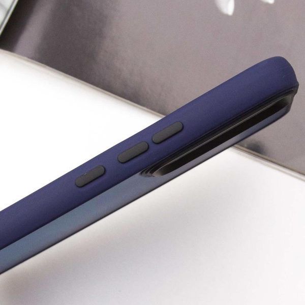 Чохол TPU+PC Lyon Frosted для Samsung Galaxy A55 Deep Navy 380383 фото