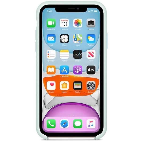Чохол-накладка iPhone 11 Pro Apple AAA Silicone case Seafoam 145805 фото