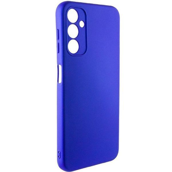 Чохол TPU GETMAN Liquid Silk Full Camera для Samsung Galaxy M34 5G Синій / Iris 397134 фото