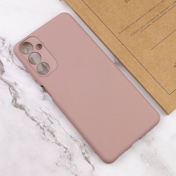 Чохол TPU GETMAN Liquid Silk Full Camera для Samsung Galaxy A16 4G/5G Рожевий / Pink Sand 323958 фото
