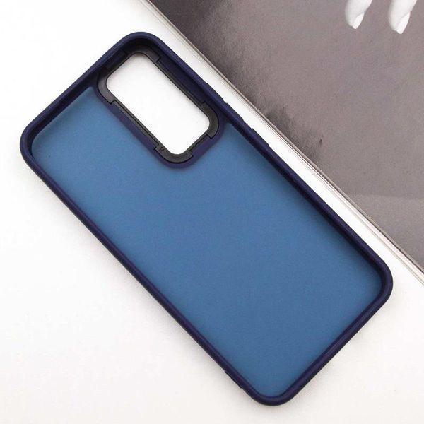Чохол TPU+PC Lyon Frosted для Samsung Galaxy A55 Deep Navy 380383 фото