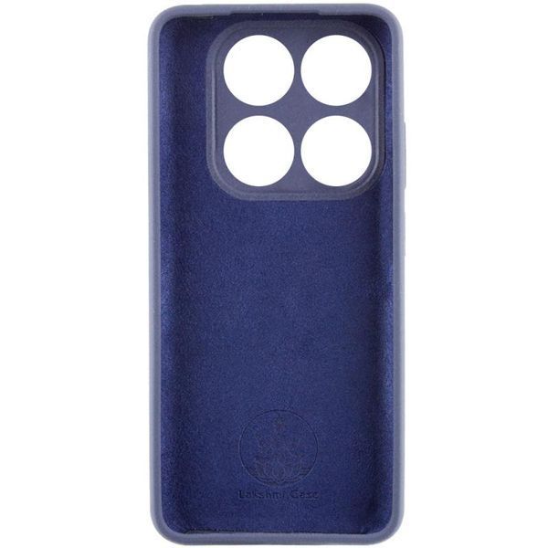 Чохол Silicone Cover Lakshmi Full Camera (AAA) для Xiaomi 14T Pro Темно-синій / Midnight blue 377664 фото