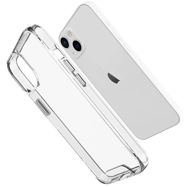 Чохол TPU Space Case transparent для Apple iPhone 13 (6.1") Прозорий 238370 фото