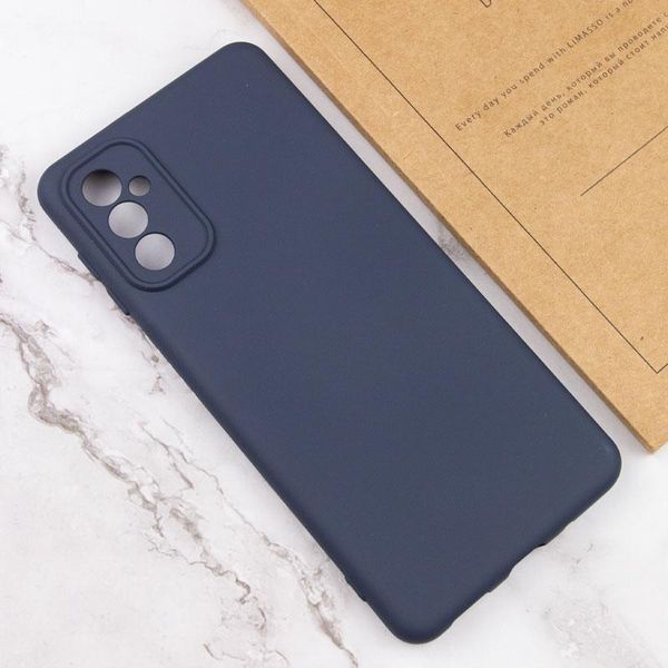 Чохол TPU GETMAN Liquid Silk Full Camera для Samsung Galaxy S24+ Синій / Midnight Blue 397598 фото