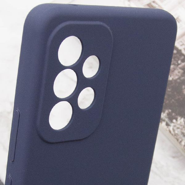 Чохол Silicone Cover Lakshmi Full Camera (AAA) для Samsung Galaxy A52 4G / A52 5G / A52s Темно-синій / Midnight blue 271914 фото