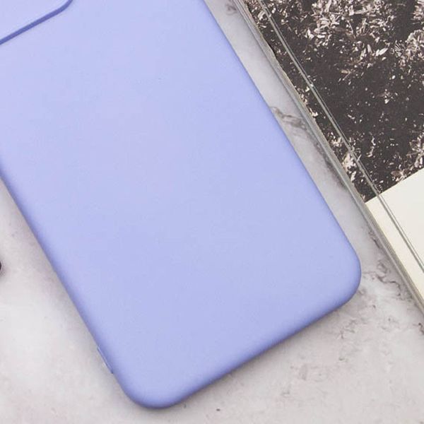 Чохол Silicone Cover Lakshmi Full Camera (A) для Oppo A38 / A18 Бузковий / Dasheen 285189 фото