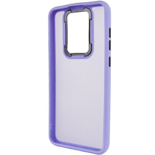 Чохол TPU+PC Lyon Frosted для Xiaomi Redmi Note 9 / Redmi 10X Purple 273512 фото