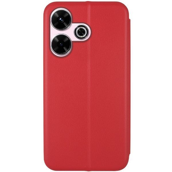 Шкіряний чохол (книжка) Classy для Xiaomi Redmi 13 4G / Poco M6 4G Червоний 317721 фото