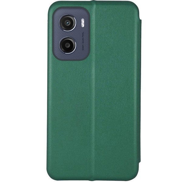 Шкіряний чохол-книжка Classy для Motorola Moto G05 / E15 Зелений 377805 фото
