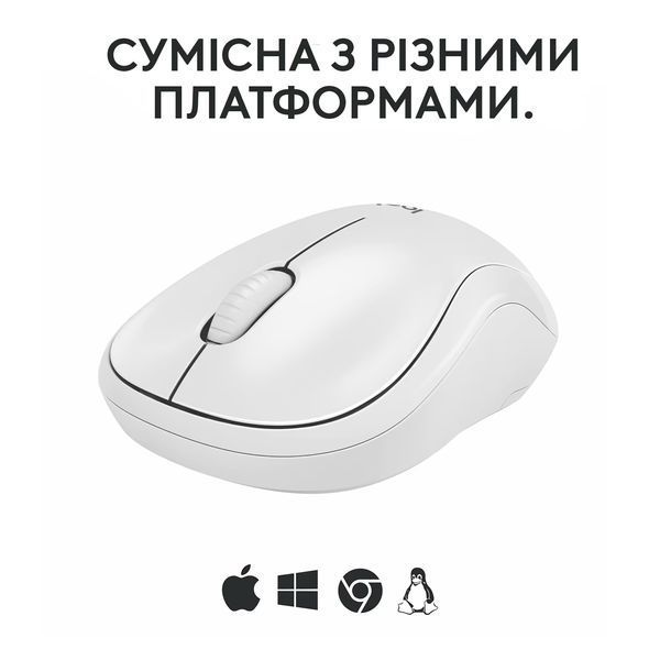 Миша LOGITECH M240 Silent Bluetooth, Off White 382096 фото