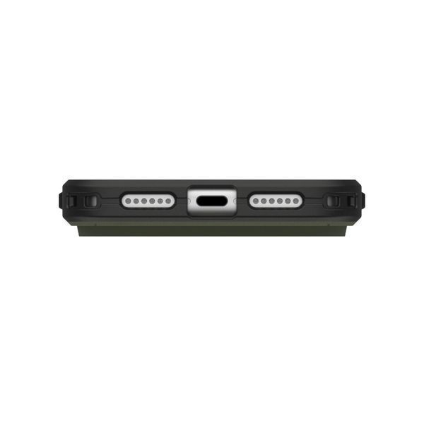 Чохол UAG для iPhone 17 Pro Max, Civilian MagSafe, Olive/Orange (114546119797) 402152 фото