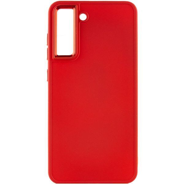 TPU чохол Bonbon Metal Style для Samsung Galaxy S24 Червоний / Red 284973 фото