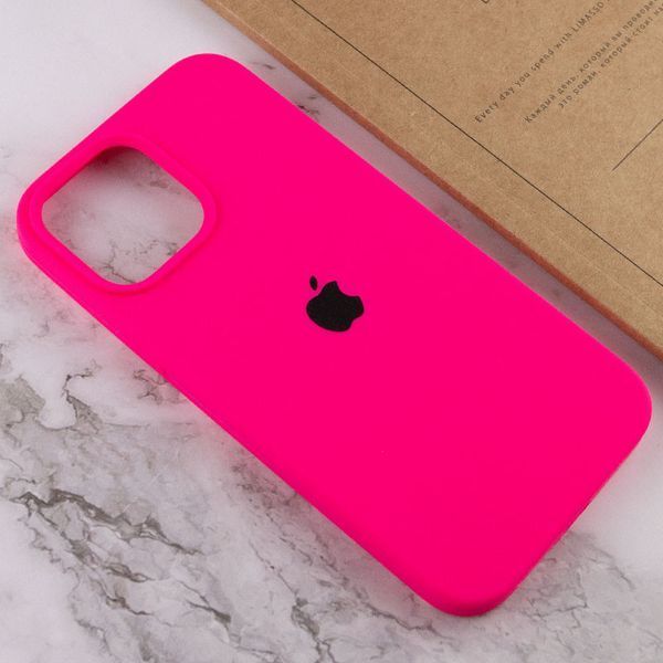 Чохол Silicone Case Full Protective (AA) для Apple iPhone 15 Pro (6.1") Рожевий / Barbie pink 276727 фото