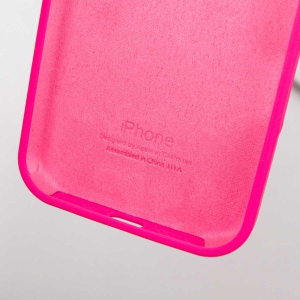 Чохол Silicone Case Full Protective (AA) для Apple iPhone 15 Pro (6.1") Рожевий / Barbie pink 276727 фото