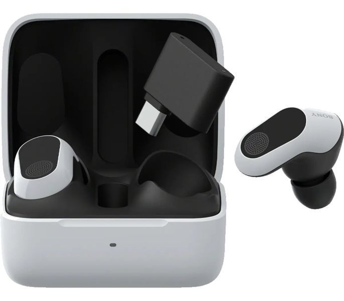 Навушники ігрові TWS Sony INZONE Buds BT 5.3, ANC, IPX4, LC3, Mic, Білий (WFG700NW.CE7) 369591 фото