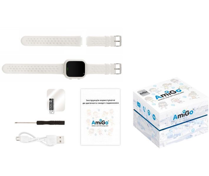 Смарт-годинник Для дітей AmiGo GO009 White (Білий) 272527 фото