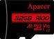 Карта пам'яті Apacer microSDHC UHS-I 32GB R100 V10 A1 + SD adapter (AP32GMCSH10UB-R) 318908 фото 3