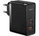 Зарядний Пристрій Baseus GaN5 Pro Fast Charger C+U 100W (Cable Type-C to Type-C 100W(20V/5A) 1m) CCGP090201 Black 268158 фото 1