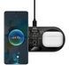 Бездротовий зарядний пристрій Baseus Digital LED Display 2in1 20W (WXSX010101) Black 271565 фото 2