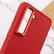 TPU чохол Bonbon Metal Style для Samsung Galaxy S24 Червоний / Red 284973 фото 5