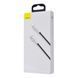 Кабель Baseus Cafule Metal Type-C To Type-C 100W (CATJK-C01) Black 1m 244388 фото 7