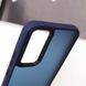 Чохол TPU+PC Lyon Frosted для Samsung Galaxy A55 Deep Navy 380383 фото 3