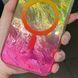 Чохол TPU Shiny Mountain (MagFit) для Apple iPhone 16e (6.1") Yellow / Pink 357063 фото 2