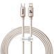 Кабель Baseus Crystal Shine Series Fast Charging Data USB кабель Type-C To IP 20W 2m (CAJY001404) Pink 260569 фото 8