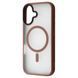 Чохол WAVE Matte Insane Case with Magnetic Ring iPhone 16 desert titanium 333977 фото 1