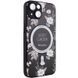 TPU+PC чохол Secret Garden with MagSafe для Apple iPhone 14 (6.1") Black 260175 фото 2