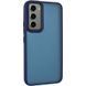 Чохол TPU+PC Lyon Frosted для Samsung Galaxy A55 Deep Navy 380383 фото 1