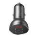 АЗП 2USB Baseus Digital Display (4.8A 24W) (CCBX-0G) Grey 214786 фото 5