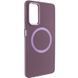 TPU чохол Bonbon Metal Style with MagSafe для Samsung Galaxy A25 5G Бордовий / Plum 316871 фото 6