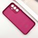 Чохол Silicone Cover Lakshmi Full Camera (A) для Samsung Galaxy S24 Бордовий / Marsala 283912 фото 3