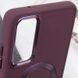 TPU чохол Bonbon Metal Style with MagSafe для Samsung Galaxy A25 5G Бордовий / Plum 316871 фото 10