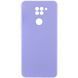 Чохол Silicone Cover Lakshmi Full Camera (AAA) для Xiaomi Redmi Note 9 / Redmi 10X Бузковий / Dasheen 283039 фото 1